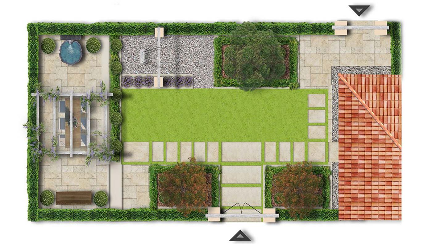 Progetto e pianificazione per la progettzione giardino