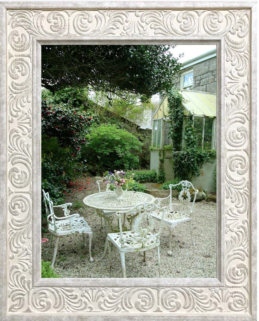 giardino shabby chic