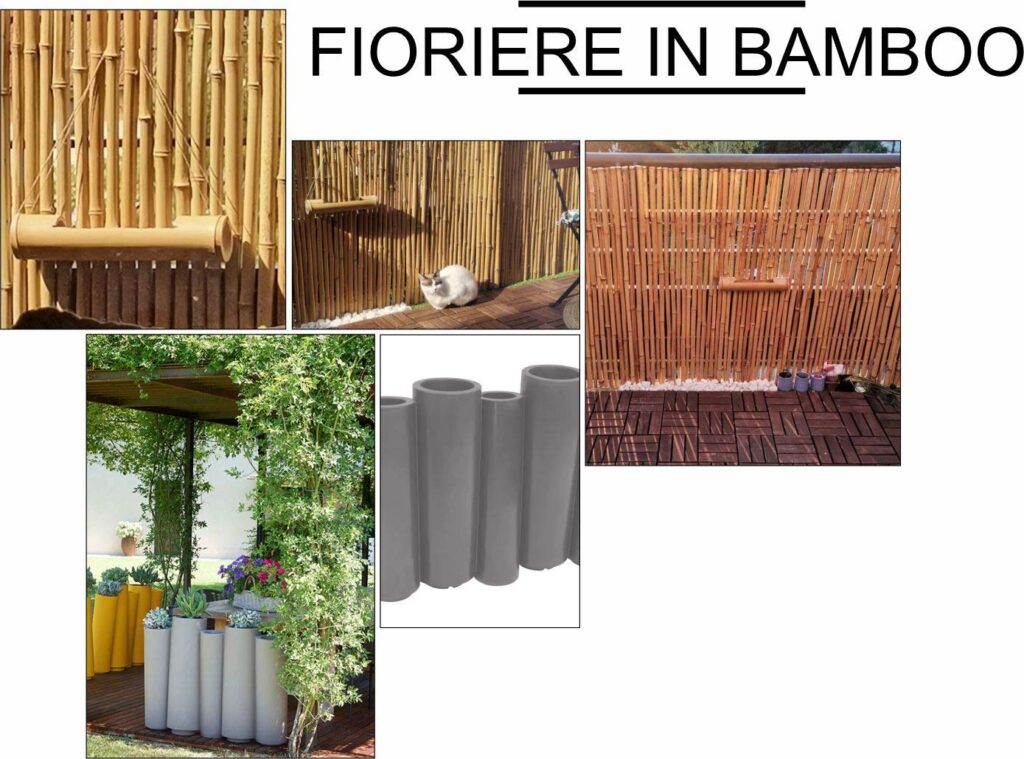 FIORIERE IN BAMBOO