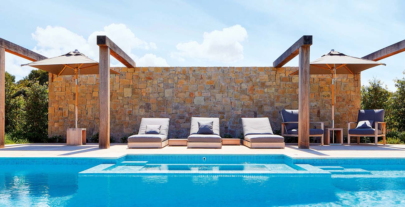 progetto giardino con piscina